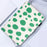 10-inch Dots Pattern Anti-scratch PU Leather Card Holder Stand Case Auto Wake / Sleep Tablet Cover - White / Green Dots - 7