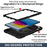 For iPad (2025) / 10.9 (2022) Rotating Kickstand Tablet Case Silicone+PC Anti-Drop Cover with Pencil Holder / Shoulder Strap - Black - 5