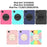 Tablet Case for iPad Pro 11 (2018) / (2020) / (2021) / (2022) / iPad Air (2020) / (2022) , Silicone+PC Rotating Kickstand Protective Cover with Pencil Holder - Mint Green - 6
