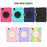 For iPad mini (2024) / mini (2021) Silicone+PC Protective Cover Rotating Kickstand Shockproof Tablet Case with Pencil Holder - Black - 6
