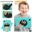 For Samsung Galaxy Tab A8 10.5 (2021) / (2022) Tablet Case Silicone+PC Rotating Kickstand Rugged Cover - Mint Green - 5