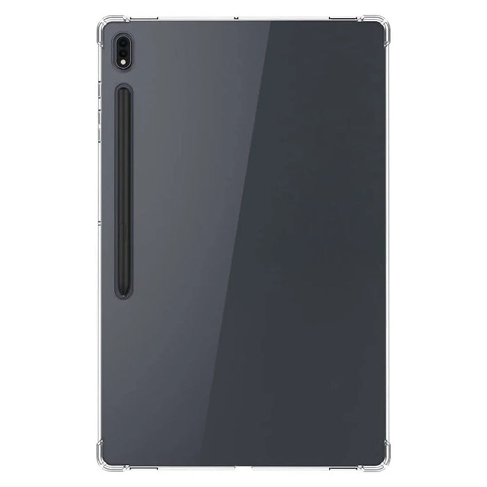 For Samsung Galaxy Tab S8 Ultra Flexible TPU Tablet Case Reinforced Corners Transparent Protection Cover - 3