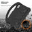 For Lenovo Tab M9 TB-310FU Handle Design Tablet Case Kickstand Shockproof EVA Protective Cover - Black - 6