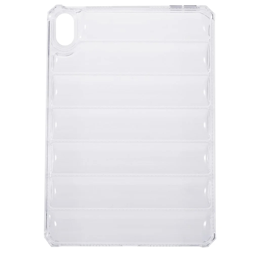 Airbag Down Jacket Design Tablet Case for iPad mini (2024) / mini (2021) , Anti-Drop Transparent TPU Cover - 2