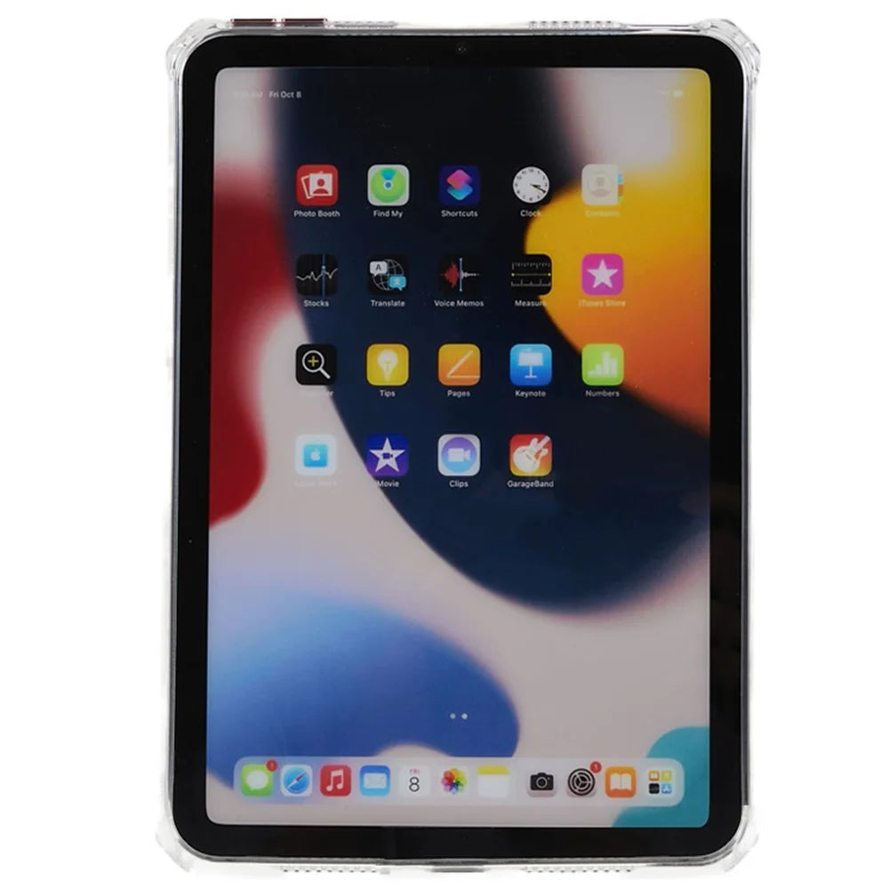 Airbag Down Jacket Design Tablet Case for iPad mini (2024) / mini (2021) , Anti-Drop Transparent TPU Cover - 3