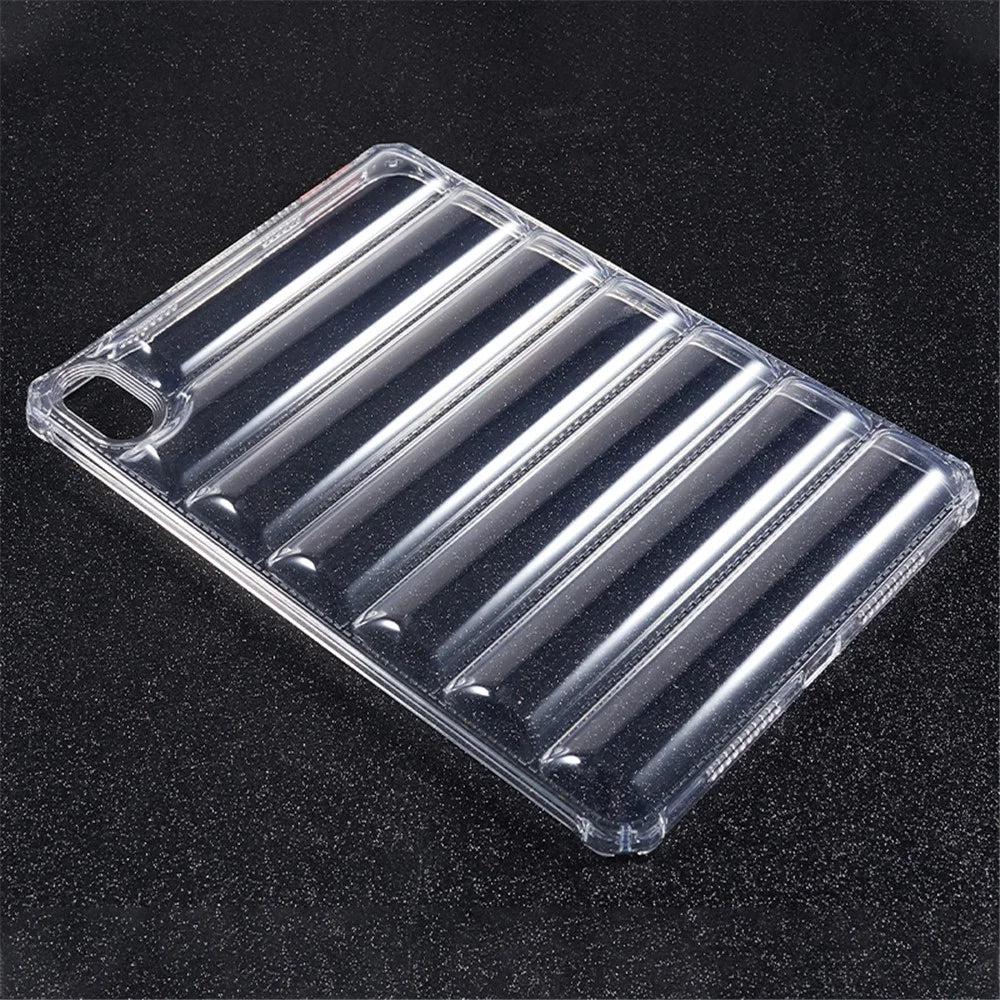 Airbag Down Jacket Design Tablet Case for iPad mini (2024) / mini (2021) , Anti-Drop Transparent TPU Cover - 6