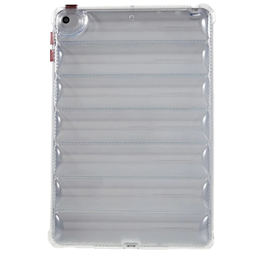 For iPad mini 4 / mini (2019) 7.9 inch Airbag Tablet Case Down Jacket Design Drop-proof Clear TPU Cover - 1