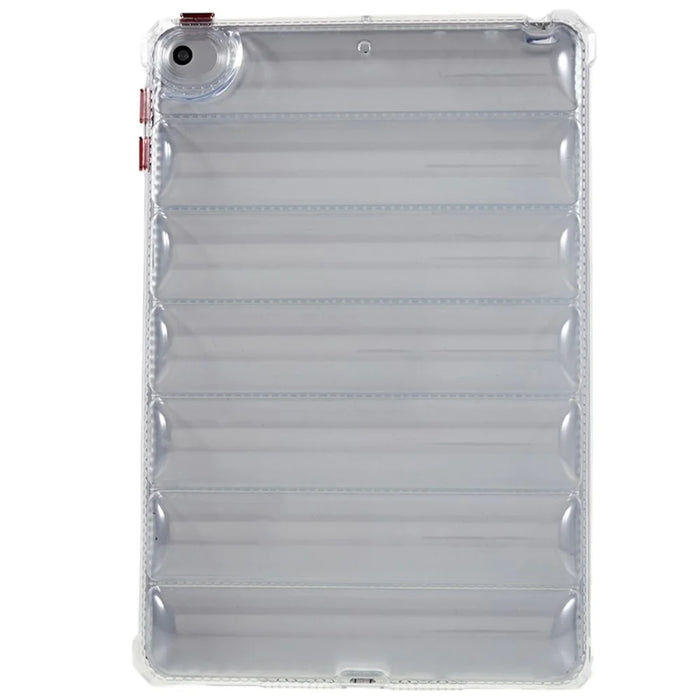For iPad mini 4 / mini (2019) 7.9 inch Airbag Tablet Case Down Jacket Design Drop-proof Clear TPU Cover - 1