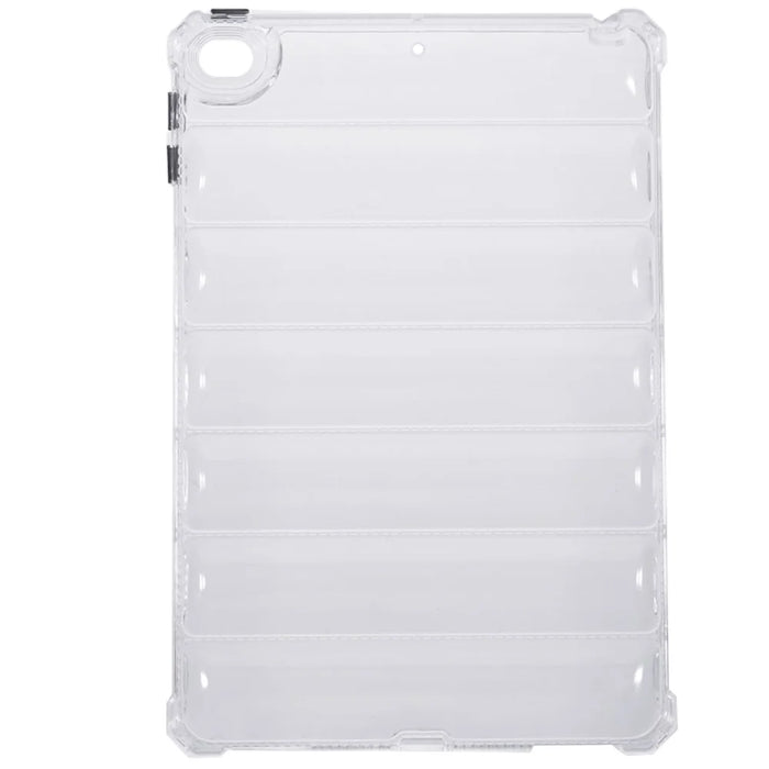 For iPad mini 4 / mini (2019) 7.9 inch Airbag Tablet Case Down Jacket Design Drop-proof Clear TPU Cover - 2