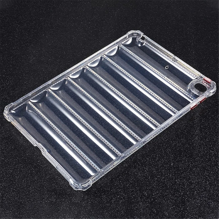 For iPad mini 4 / mini (2019) 7.9 inch Airbag Tablet Case Down Jacket Design Drop-proof Clear TPU Cover - 6