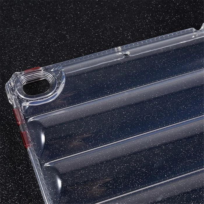 For iPad mini 4 / mini (2019) 7.9 inch Airbag Tablet Case Down Jacket Design Drop-proof Clear TPU Cover - 7