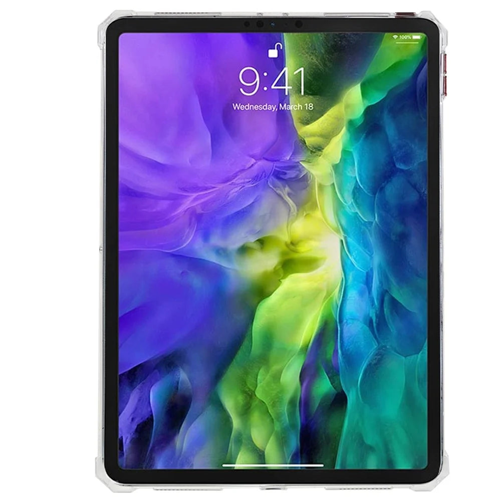 For iPad Pro 11 (2020) / (2021) / (2022) TPU Tablet Case Airbag Down Jacket Design Tablet Clear Cover Protector - 3