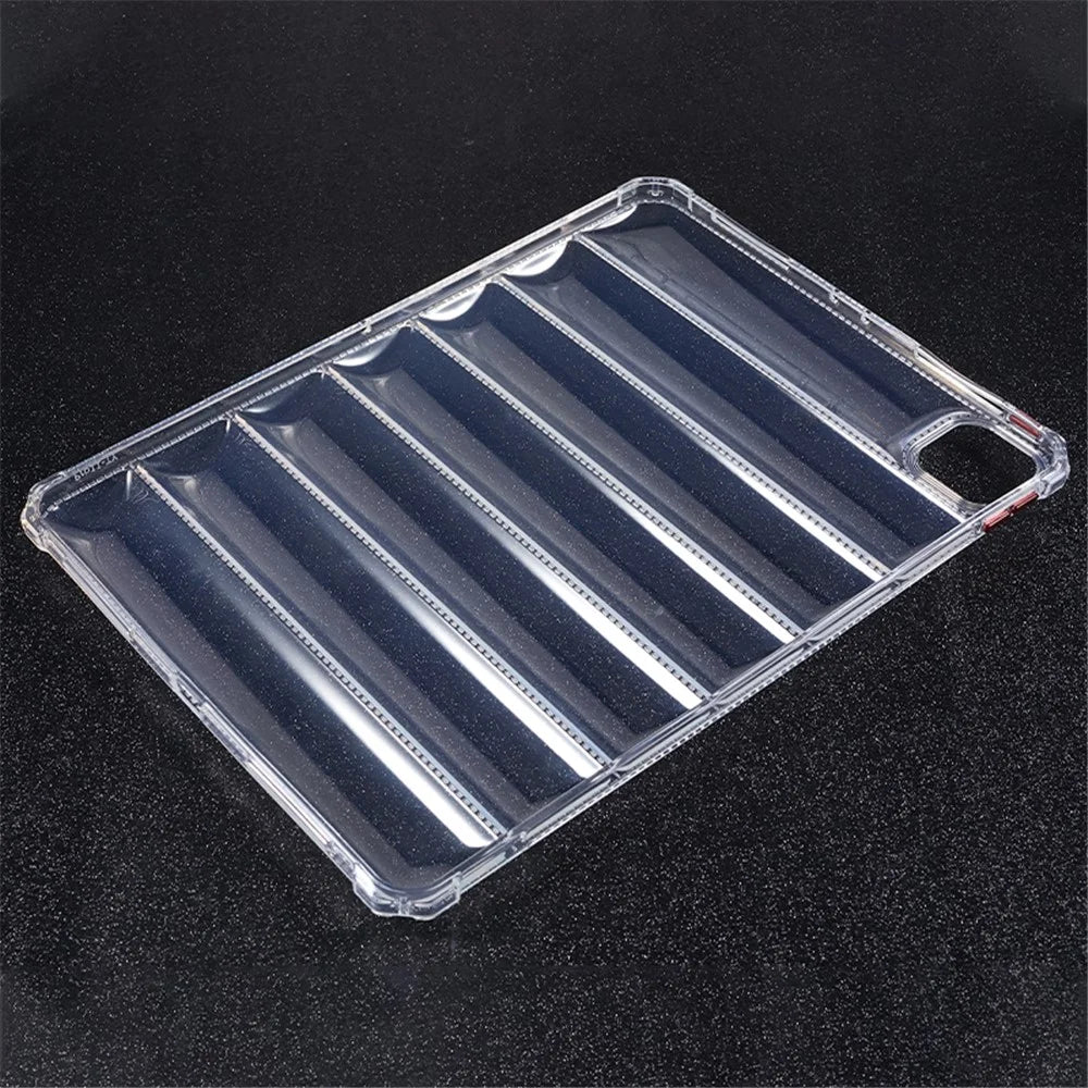 For iPad Pro 11 (2020) / (2021) / (2022) TPU Tablet Case Airbag Down Jacket Design Tablet Clear Cover Protector - 6