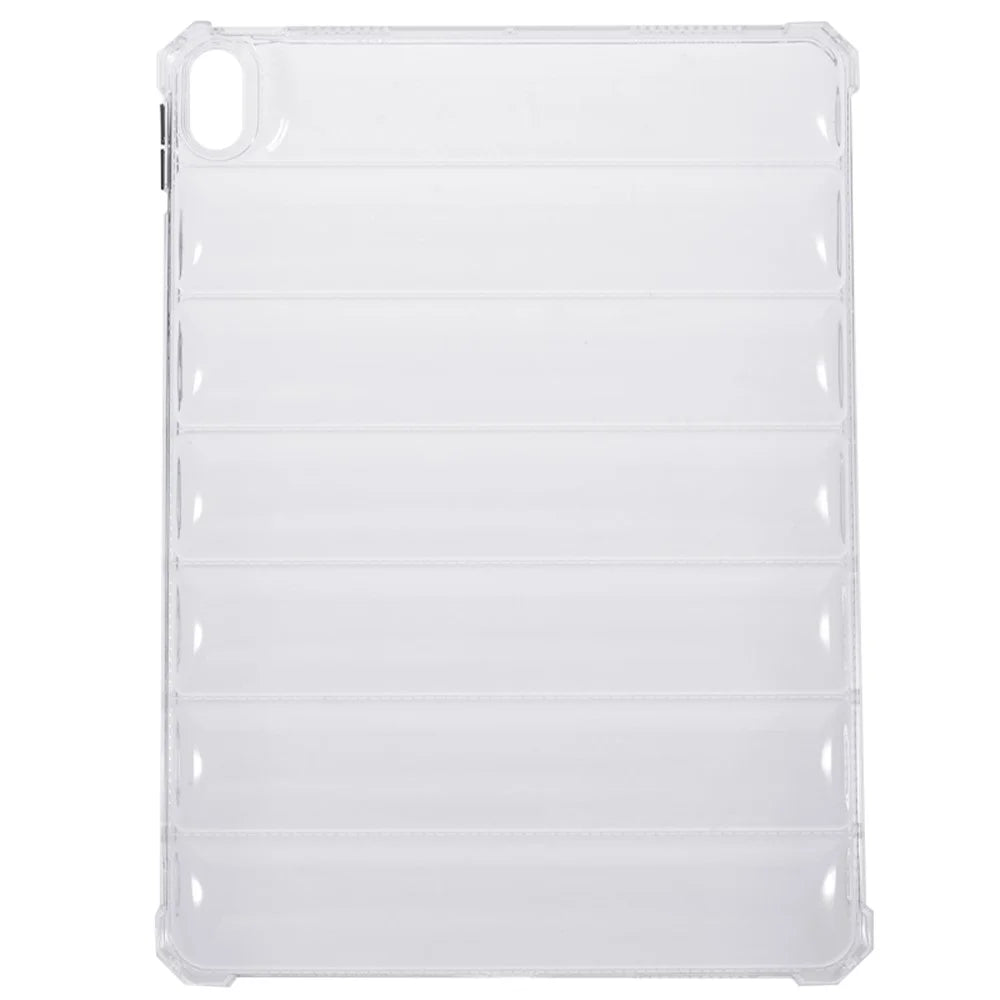 Soft TPU Tablet Case for iPad Air (2020) / (2022) , Airbag Down Jacket Design Drop-proof Clear Tablet Cover - 2