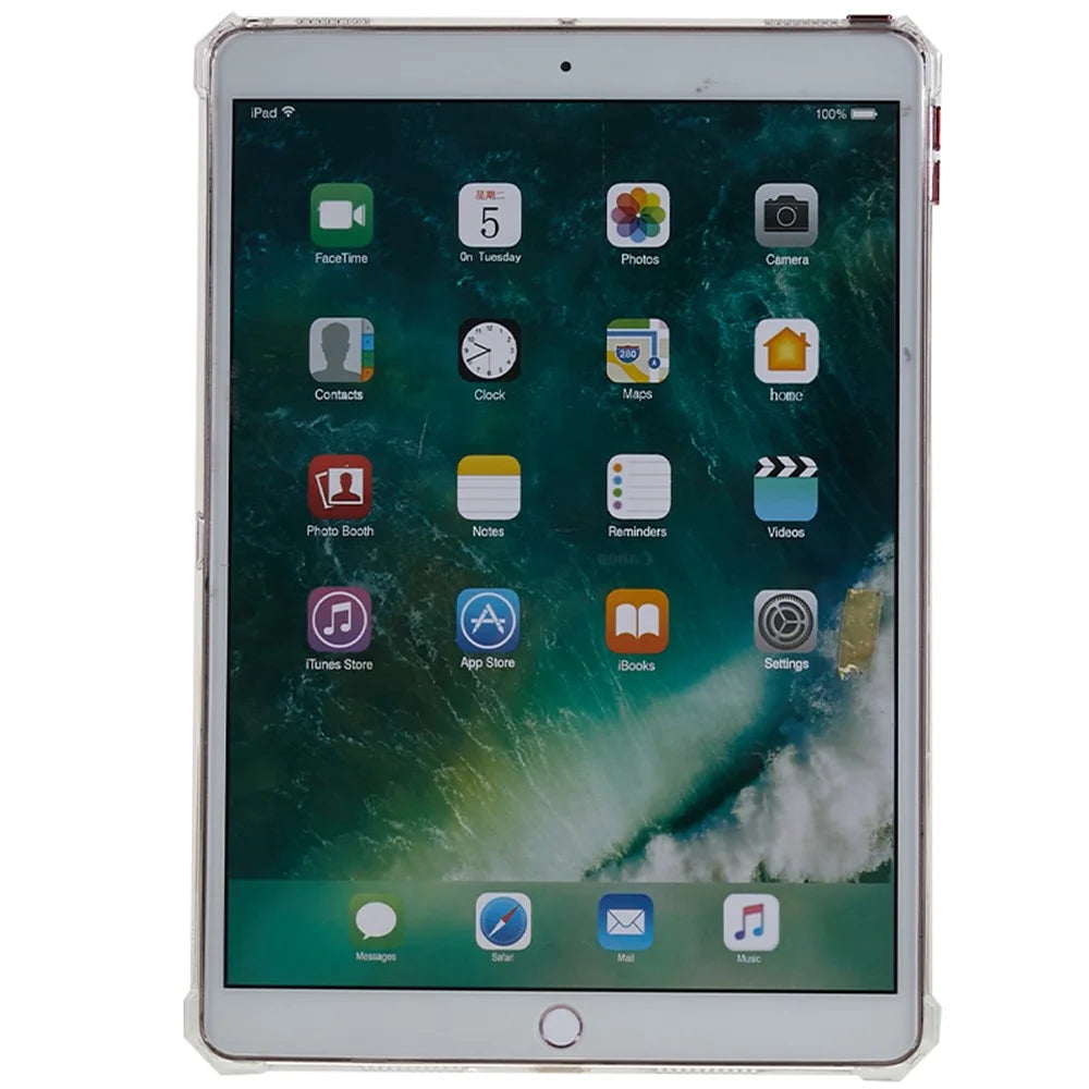 For iPad Air 10.5 inch (2019) / Pro 10.5-inch (2017) Anti-drop Tablet Case Airbag Down Jacket Design Clear TPU Cover - 3