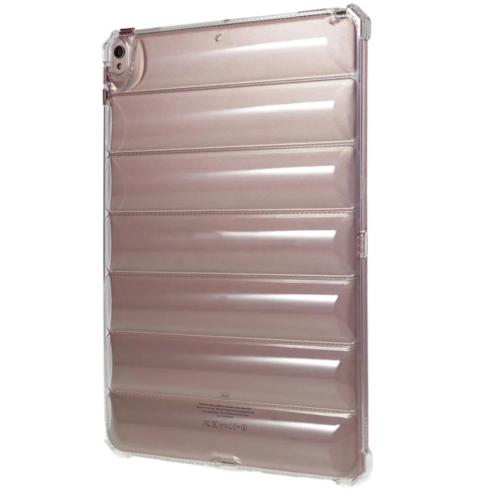 For iPad Air 10.5 inch (2019) / Pro 10.5-inch (2017) Anti-drop Tablet Case Airbag Down Jacket Design Clear TPU Cover - 4
