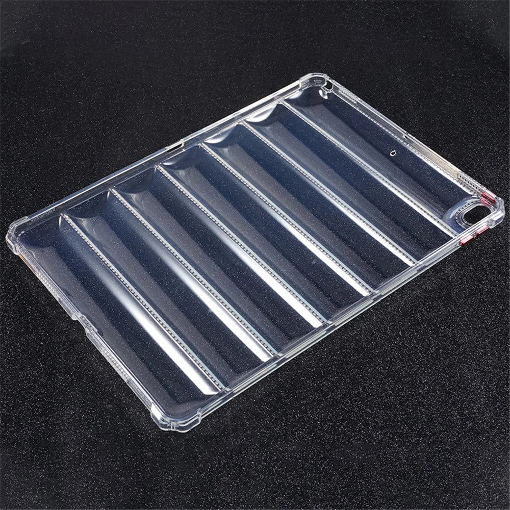 For iPad Air 10.5 inch (2019) / Pro 10.5-inch (2017) Anti-drop Tablet Case Airbag Down Jacket Design Clear TPU Cover - 6