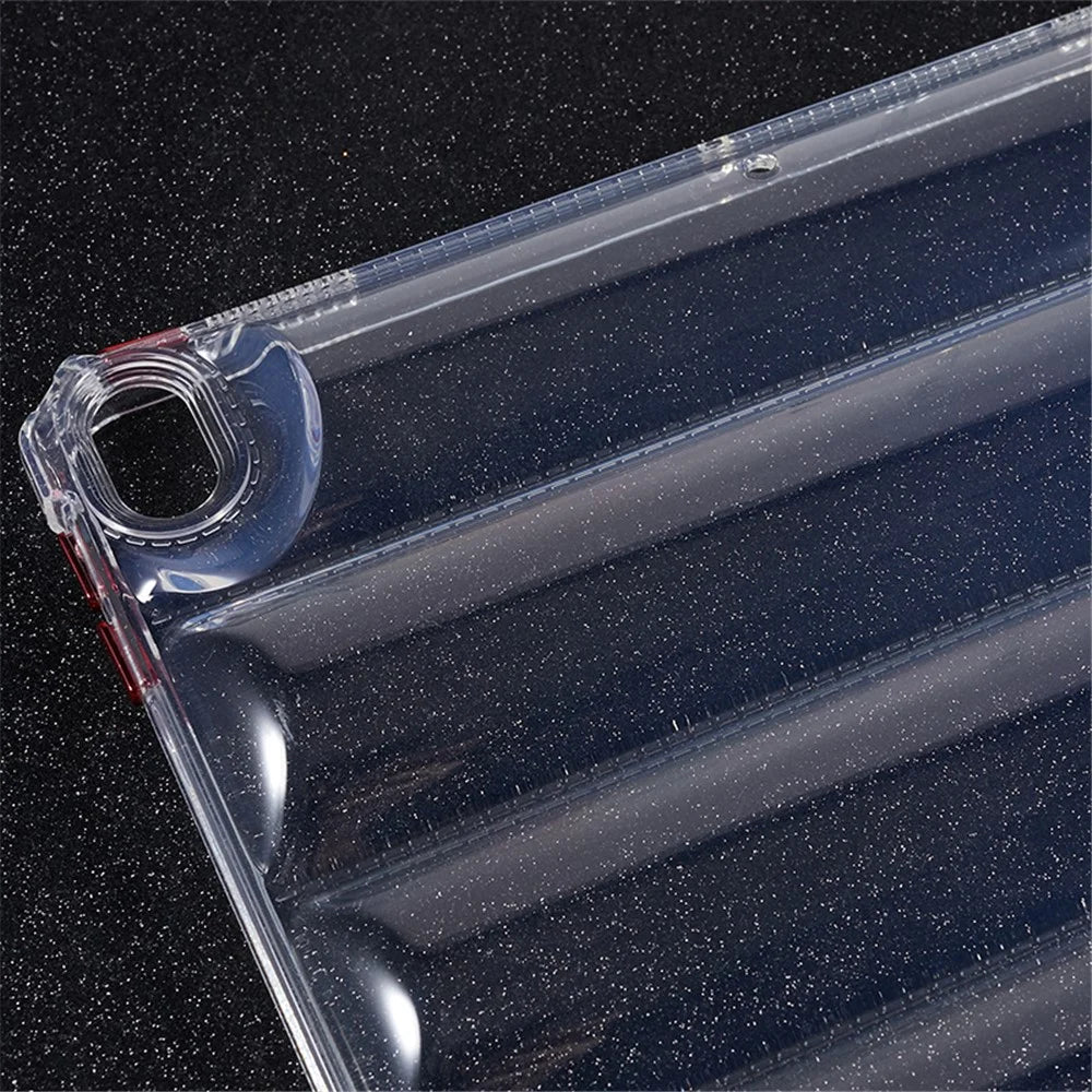 For iPad Air 10.5 inch (2019) / Pro 10.5-inch (2017) Anti-drop Tablet Case Airbag Down Jacket Design Clear TPU Cover - 7