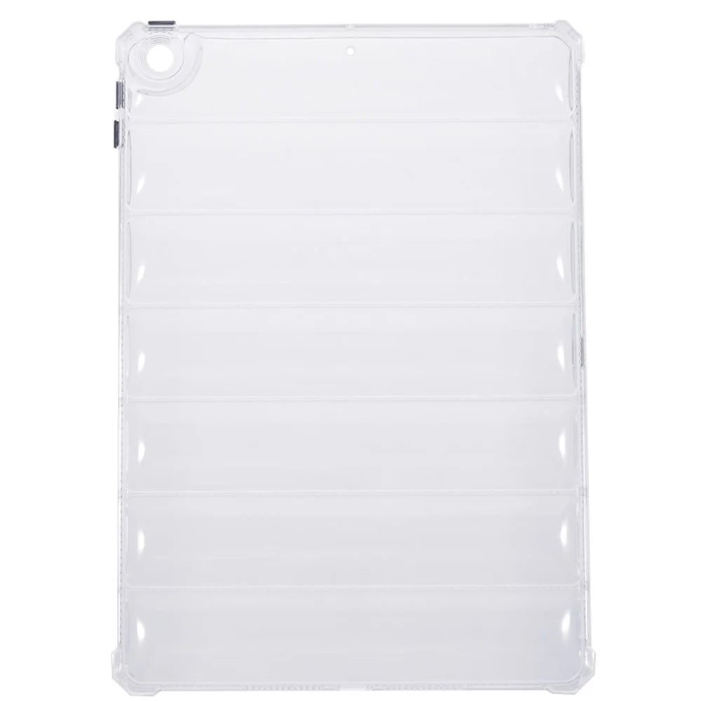 For iPad 10.2 (2021) / (2020) / (2019) Transparent Tablet Case Airbag Down Jacket Design TPU Back Cover - 2