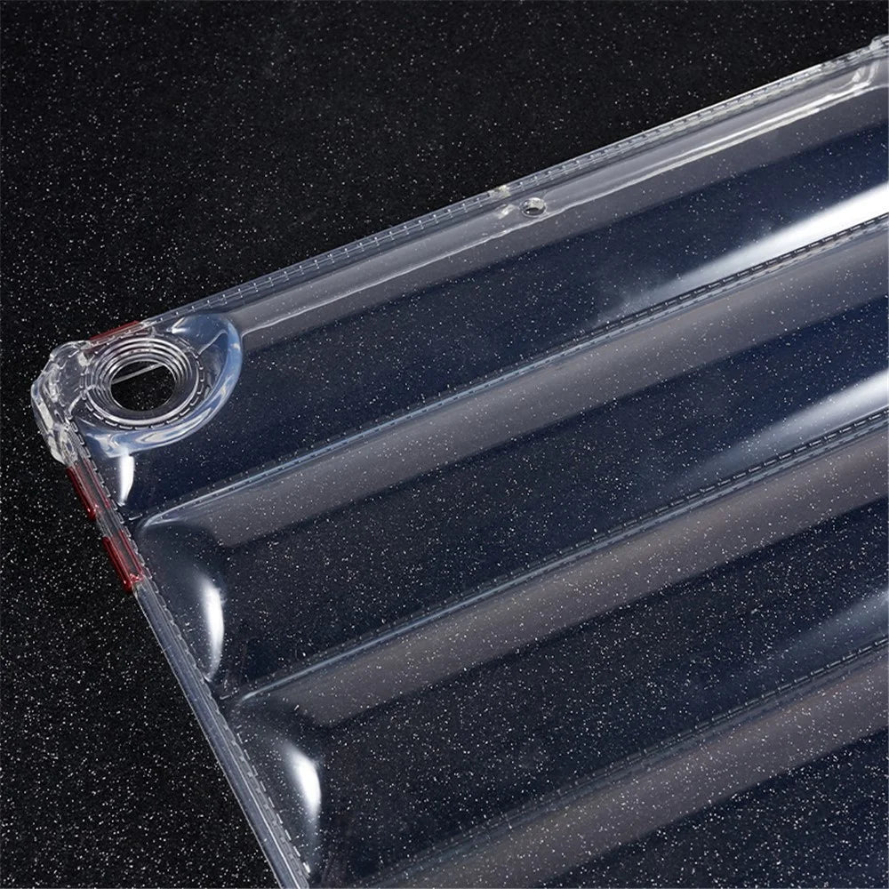 For iPad 10.2 (2021) / (2020) / (2019) Transparent Tablet Case Airbag Down Jacket Design TPU Back Cover - 7