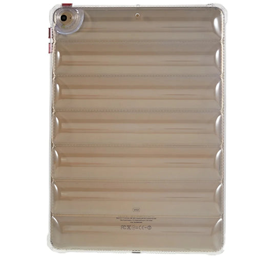 For iPad Air (2013) / Air 2 / iPad 9.7-inch (2017) / (2018) TPU Case Airbag Down Jacket Design Clear Tablet Cover - 1