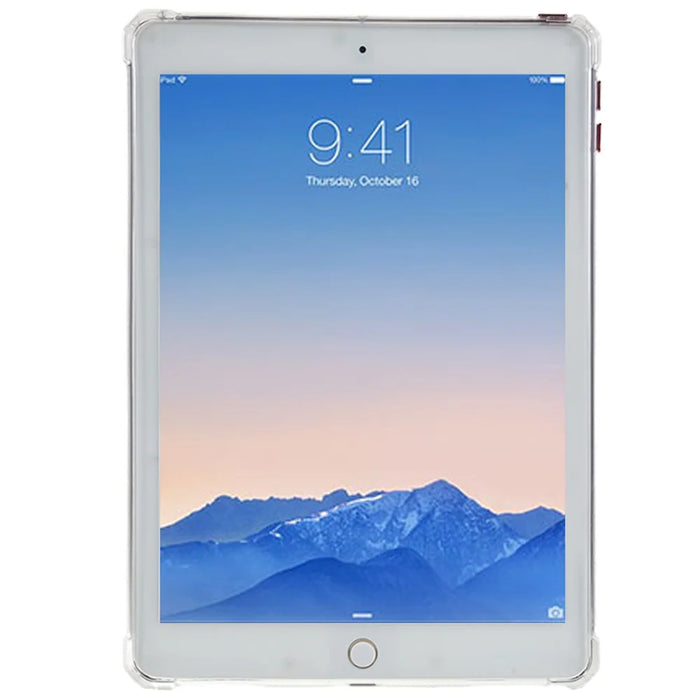 For iPad Air (2013) / Air 2 / iPad 9.7-inch (2017) / (2018) TPU Case Airbag Down Jacket Design Clear Tablet Cover - 3
