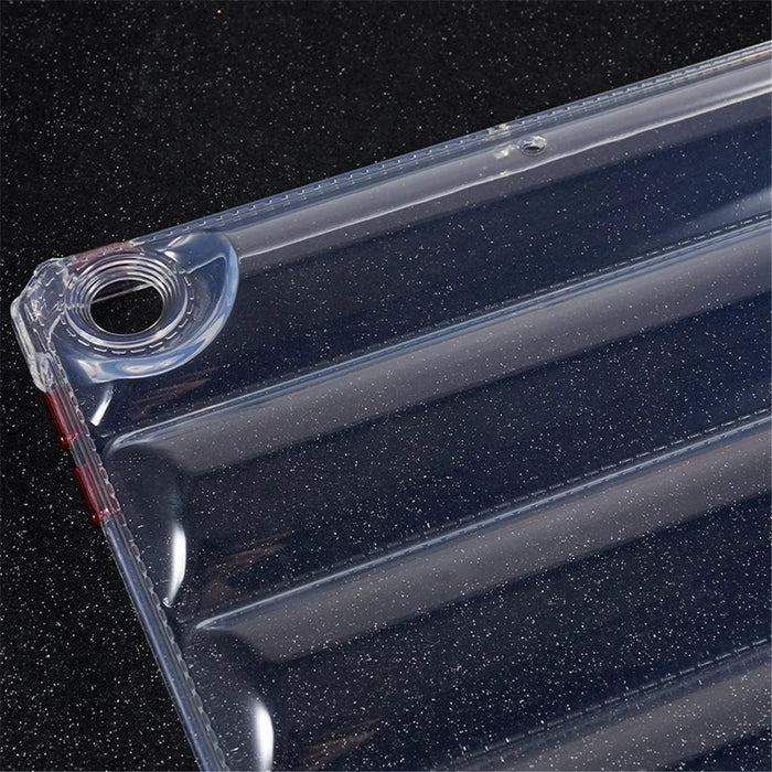 For iPad Air (2013) / Air 2 / iPad 9.7-inch (2017) / (2018) TPU Case Airbag Down Jacket Design Clear Tablet Cover - 5