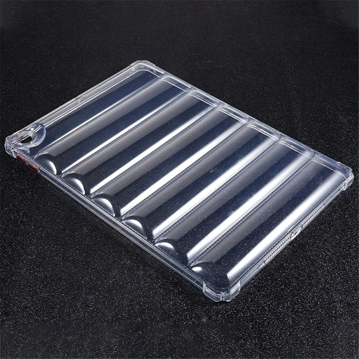 For iPad Air (2013) / Air 2 / iPad 9.7-inch (2017) / (2018) TPU Case Airbag Down Jacket Design Clear Tablet Cover - 6