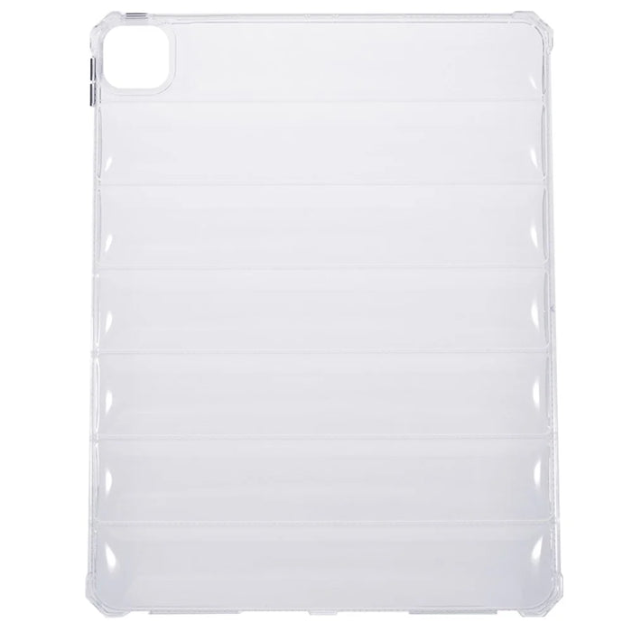 For iPad Pro 12.9 (2020) / (2021) / (2022) Tablet Case Airbag Down Jacket Design Clear TPU Tablet Cover - 3