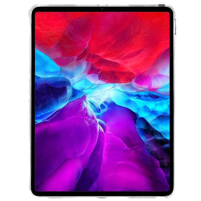 TPU Tablet Case for iPad Pro 12.9 (2022) / (2021) / (2020) Airbag Diamond Texture Clear Anti-drop Cover - 2