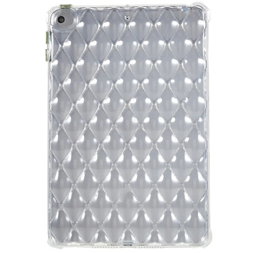 For iPad mini 4 / mini (2019) 7.9 inch Anti-drop Tablet Case Airbag Diamond Texture Clear TPU Cover - 1