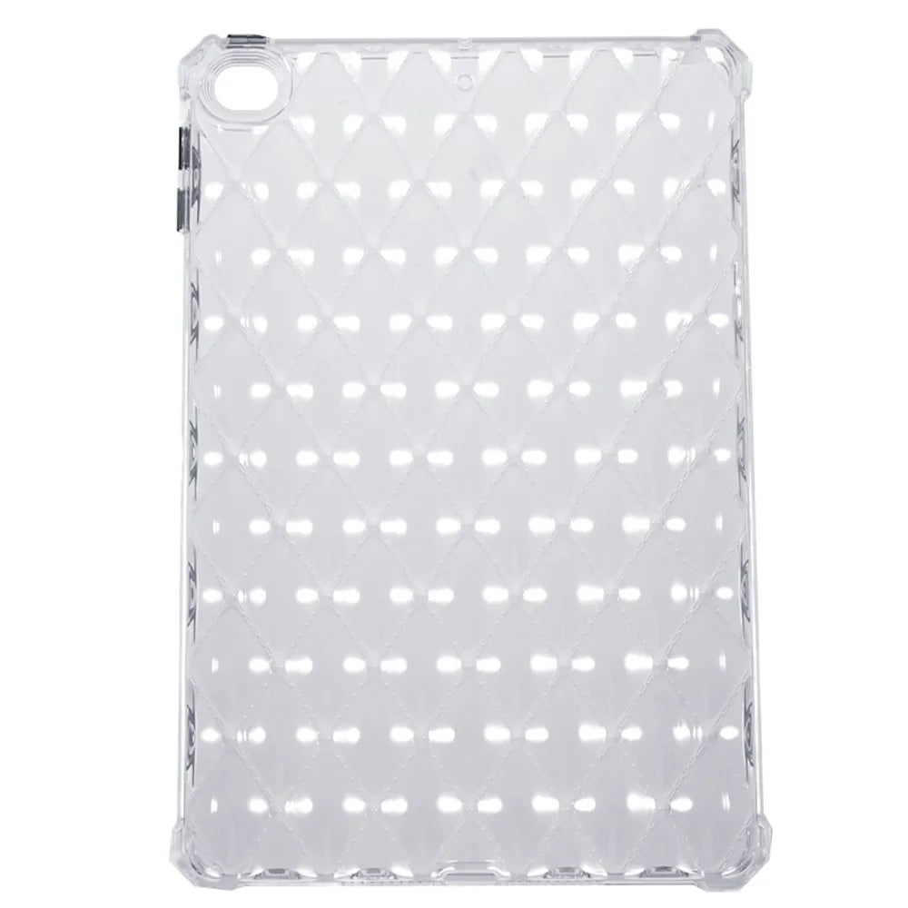 For iPad mini 4 / mini (2019) 7.9 inch Anti-drop Tablet Case Airbag Diamond Texture Clear TPU Cover - 2