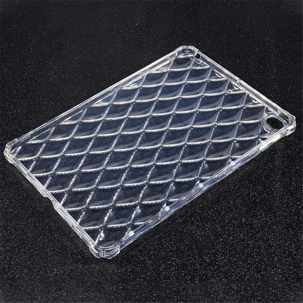 For iPad mini 4 / mini (2019) 7.9 inch Anti-drop Tablet Case Airbag Diamond Texture Clear TPU Cover - 6