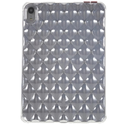 For iPad mini (2024) / mini (2021) Airbag Diamond Texture Tablet Case Drop-Proof Soft TPU Clear Tablet Cover - 1