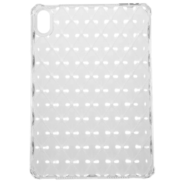 For iPad mini (2024) / mini (2021) Airbag Diamond Texture Tablet Case Drop-Proof Soft TPU Clear Tablet Cover - 2