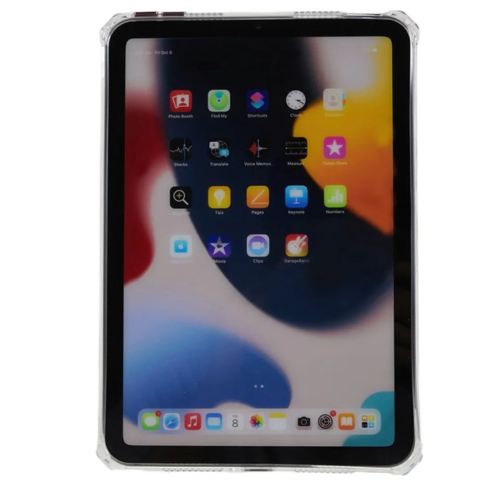 For iPad mini (2024) / mini (2021) Airbag Diamond Texture Tablet Case Drop-Proof Soft TPU Clear Tablet Cover - 3