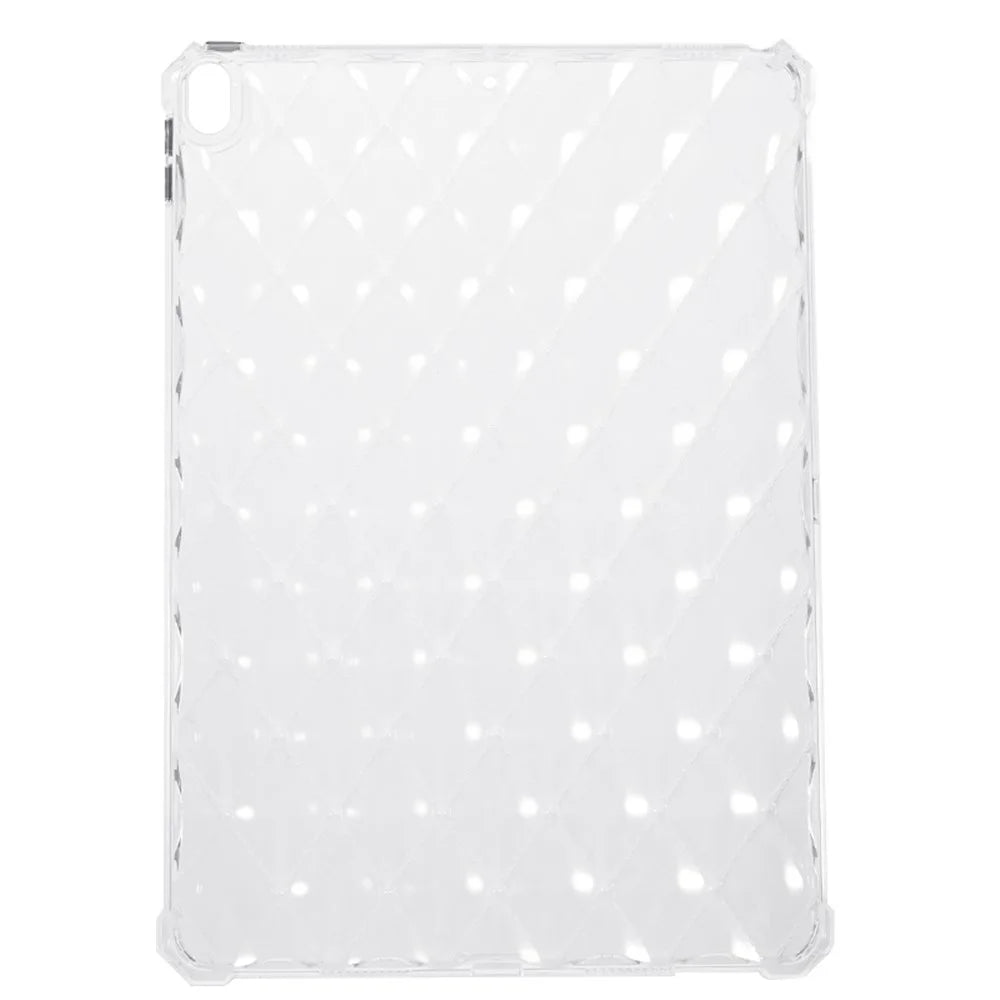 For iPad Air 10.5 inch (2019) / Pro 10.5-inch (2017) Airbag Diamond Texture Tablet Cover TPU Clear Drop-proof Case - 2