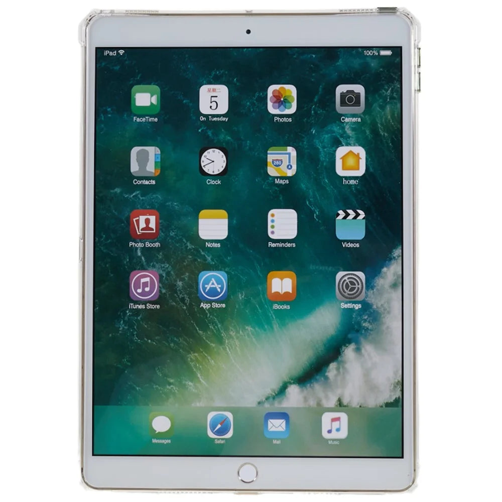 For iPad Air 10.5 inch (2019) / Pro 10.5-inch (2017) Airbag Diamond Texture Tablet Cover TPU Clear Drop-proof Case - 3