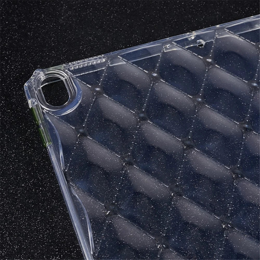 For iPad Air 10.5 inch (2019) / Pro 10.5-inch (2017) Airbag Diamond Texture Tablet Cover TPU Clear Drop-proof Case - 7