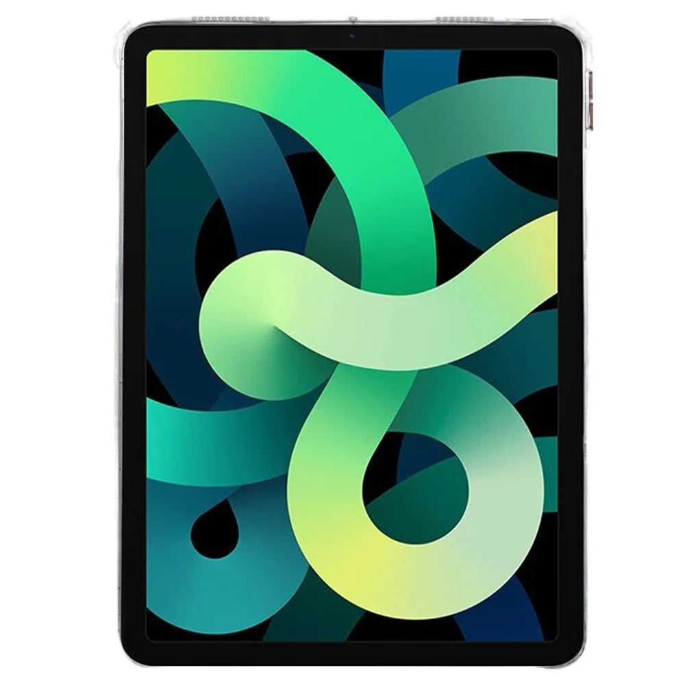 For iPad Air (2022) / (2020) Airbag Diamond Texture TPU Cover Anti-drop Clear Tablet Case - 3