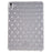 For iPad (2025) / 10.9 (2022) Airbag Diamond Texture Tablet Anti-Drop Cover Soft TPU Clear Back Case - 1