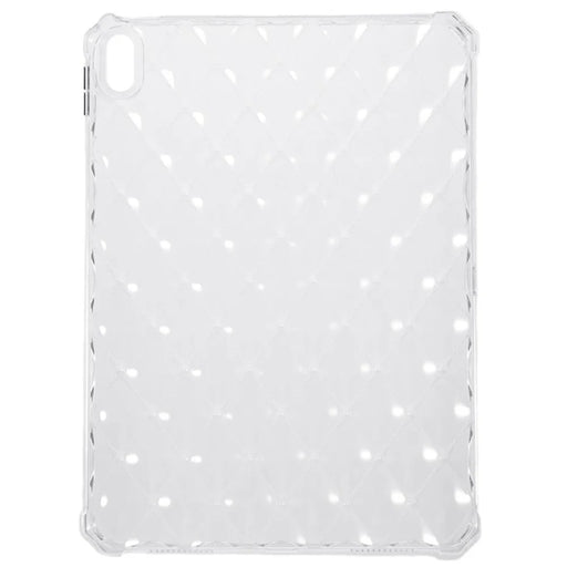 For iPad (2025) / 10.9 (2022) Airbag Diamond Texture Tablet Anti-Drop Cover Soft TPU Clear Back Case - 2