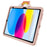 360-Degree Rotation Kickstand Case for iPad (2025) / 10.9 (2022) PC+Silicone Cartoon Bear Tablet Cover - 5