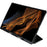 For Samsung Galaxy Tab S8 Ultra Trifold Stand Tablet Case PU Leather Pattern Printing Cover - Don't Touch Me - 5
