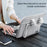 15-15.6 inch Laptop Sleeve Waterproof Oxford Cloth Notebook Handbag with Small Detachable Bag - Grey - 3