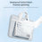 15-15.6 inch Laptop Sleeve Waterproof Oxford Cloth Notebook Handbag with Small Detachable Bag - Grey - 7