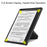 For Kobo Elipsa 2E Origami Case PU Leather+TPU E-book Reader Stand Cover with Auto Wake / Sleep - Black - 3