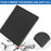 For Kobo Elipsa 2E Origami Case PU Leather+TPU E-book Reader Stand Cover with Auto Wake / Sleep - Black - 5