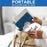 For Kobo Elipsa 2E Origami Stand Case PU Leather Pattern Printing Ebook Reader Cover with Auto Wake / Sleep - Cat - 6