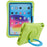 PEPKOO for iPad (2025) / 10.9 (2022) Shockproof Tablet Case 360-degree Rotatable PC Kickstand EVA Protective Cover - Green / Blue - 1